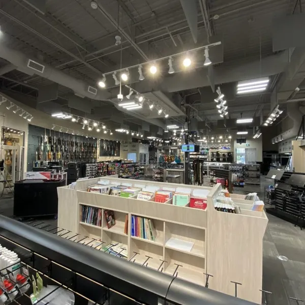 Long & McQuade Interior (After)