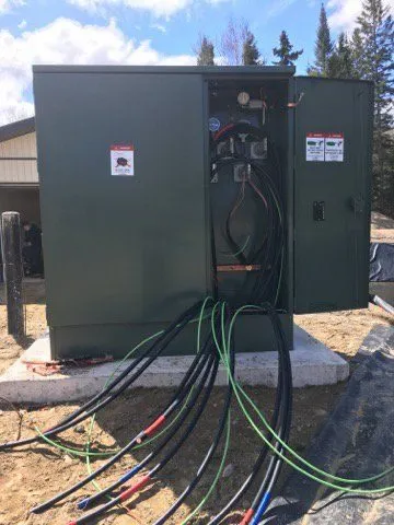 Searchmont Pump House Wire Pull
